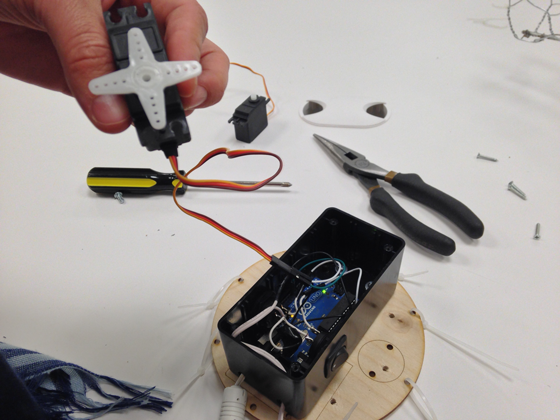 Bo-Bot and Sunny-Bot - Holiday decorations at the White House