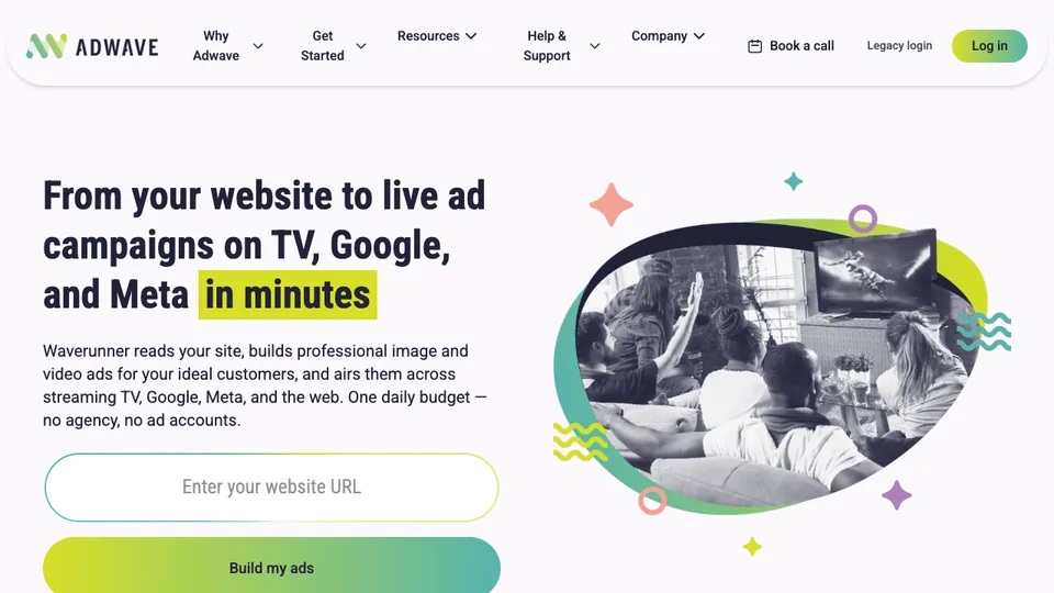 Adwave screenshot