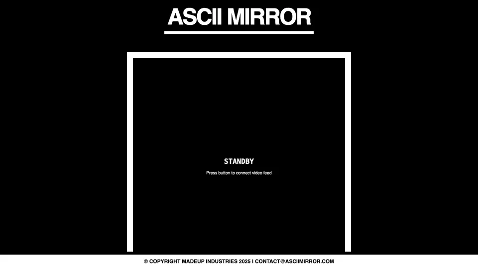 ASCII Mirror screenshot