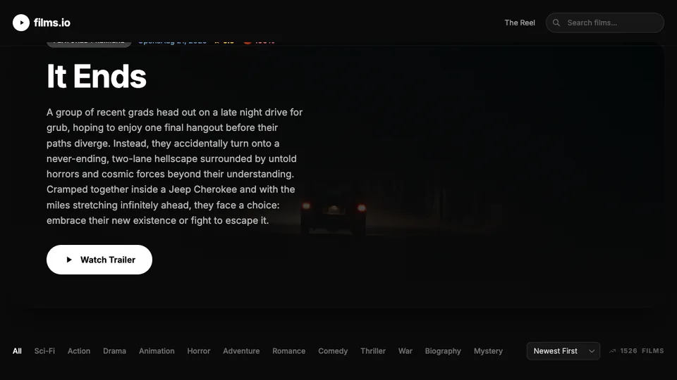 films.io screenshot